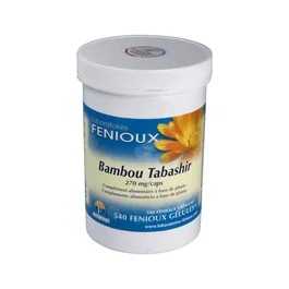 FENIOUX Bambu Tabasir 540 Capsules Silice Articulations Os