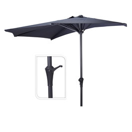 Basics Demi-parasol Anthracite Ø270 cm