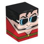 Ultimate guard Boîte Squaroes DC Justice League – Coffret de rangement pour cartes, jusqu’à 100 cartes, 98,5 x 76 x 75 mm