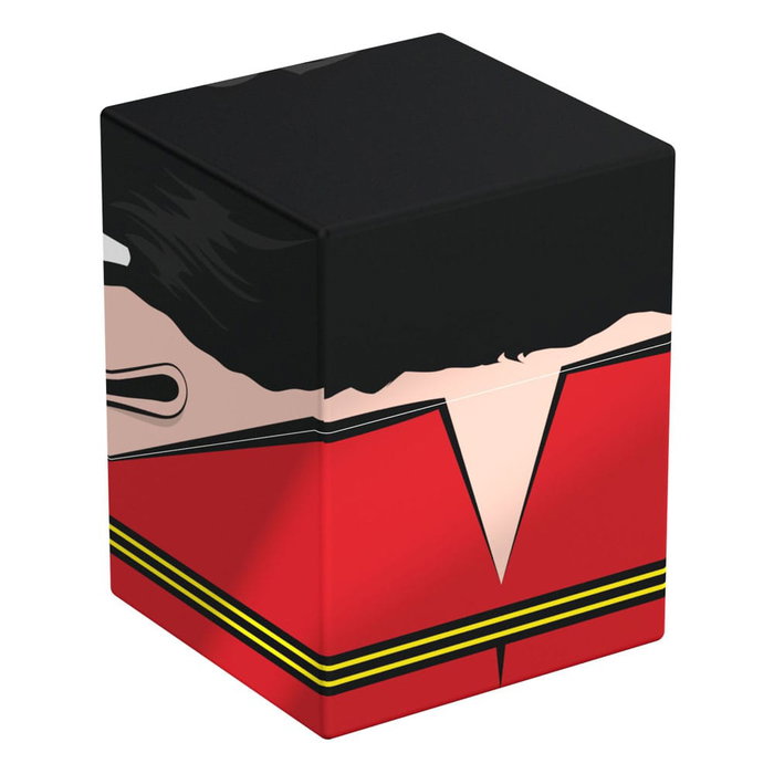 Ultimate guard Boîte Squaroes DC Justice League – Coffret de rangement pour cartes, jusqu’à 100 cartes, 98,5 x 76 x 75 mm
