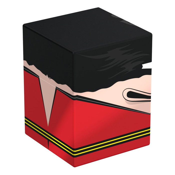 Ultimate guard Boîte Squaroes DC Justice League – Coffret de rangement pour cartes, jusqu’à 100 cartes, 98,5 x 76 x 75 mm