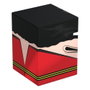 Ultimate guard Boîte Squaroes DC Justice League – Coffret de rangement pour cartes, jusqu’à 100 cartes, 98,5 x 76 x 75 mm