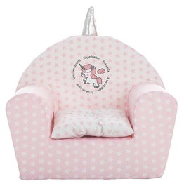 Creaciones Llopis Fauteuil licorne pour enfants en polyester, dimensions 44x34x53 cm, montage non nécessaire