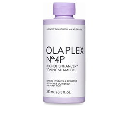 Olaplex N°4P BLONDE ENHANCER Shampoing Tonifiant pour Cheveux Blonds, Décolorés et Gris - 250 ml