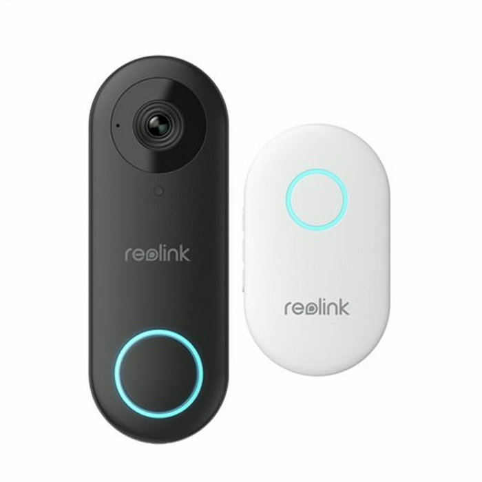 Reolink VDB2K01WD Interphone Vidéo Intelligent Noir Reolink VDB2K01WD Interphone Vidéo Intelligent Noir