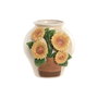 Home ESPRIT Vase Shabby Chic Jaune Beige Céramique