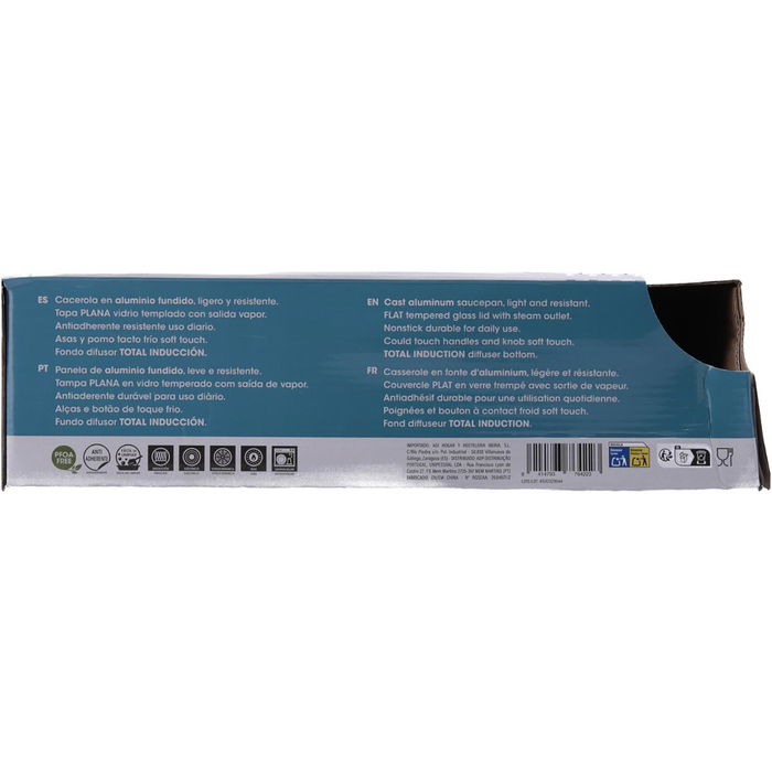 Tartera Aluminio Fundido Confort Quid 36 cm - 7,2 L (2 Unidades)