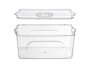 Kinvara Organisateur de Réfrigérateur Tapa Jumbo Blanc Transparent 33.5x21.2x14 cm (Set de 12)
