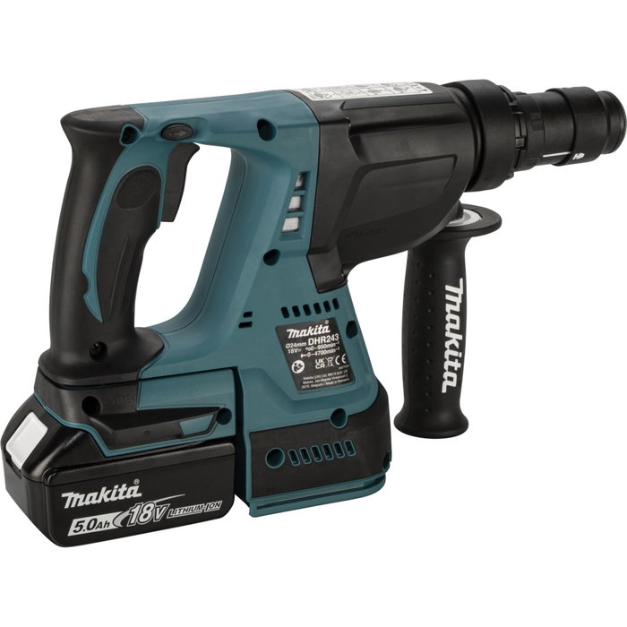 Makita DHR243RT3J Perforateur combiné sans fil (3x 5,0 Ah)