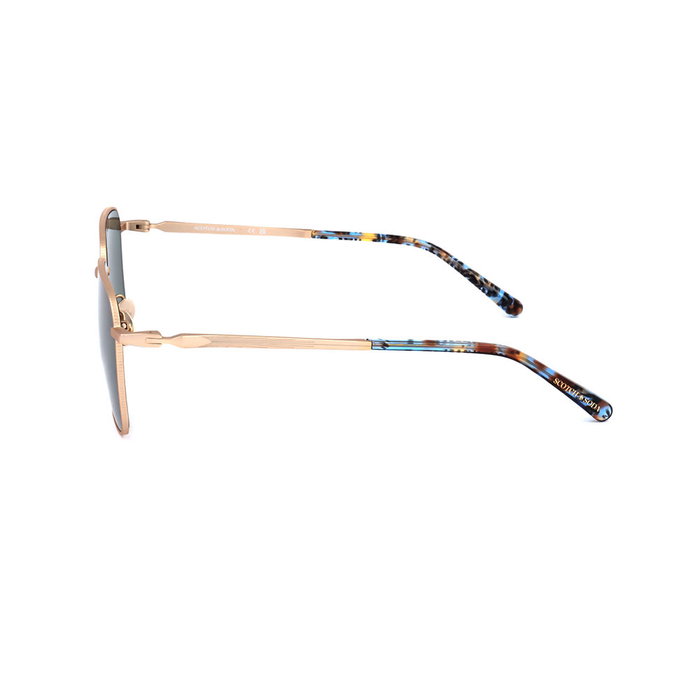 Scotch & Soda SS6017 403 145 mm Lunettes de soleil homme monture métallique ronde UV400 56-15-145