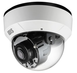 Idis Caméra dôme 2 MP, objectif fixe 2,8 mm, WDR, IR 30m, NDAA