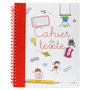 Createur de Genie Cahier Scolaire Millimétré 22x17 cm avec Spirale