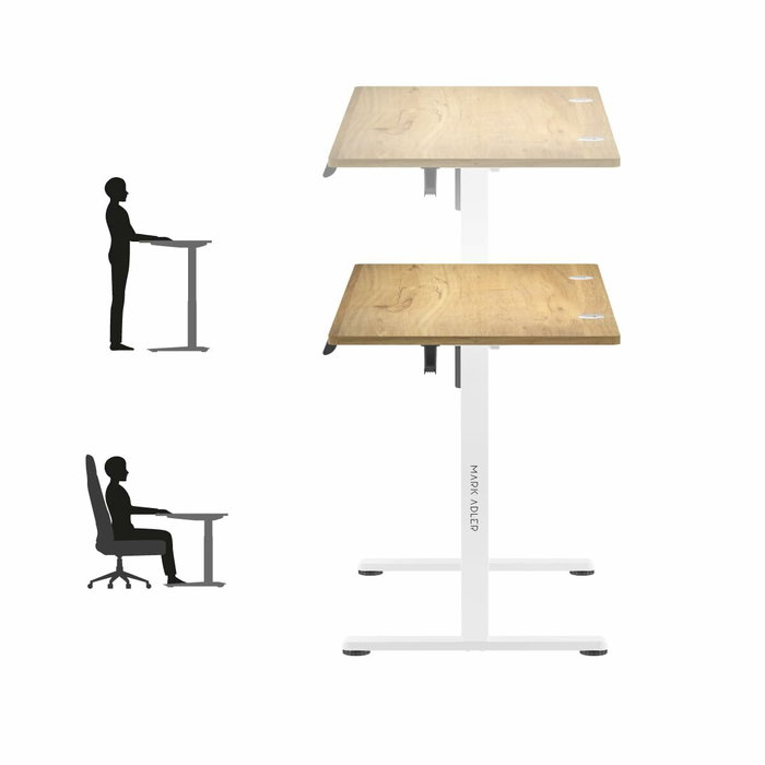 Mark Adler Bureau MA-Leader 7.0 Craft Blanc Bois