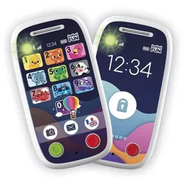 KD - Mon 1er Duo de Téléphones Jouet - Communication réaliste avec apprentissage des chiffres, animaux, métiers et couleurs - À partir de 12 mois