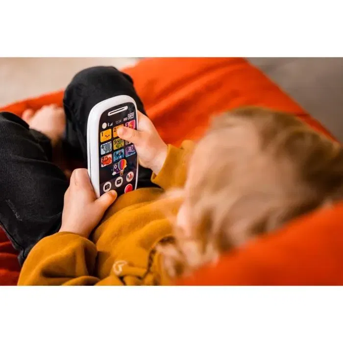 KD - Mon 1er Duo de Téléphones Jouet - Communication réaliste avec apprentissage des chiffres, animaux, métiers et couleurs - À partir de 12 mois