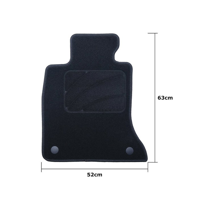 Set de tapis de voitures OCC Motorsport OCCBW0035 Bmw F10 Serie 5 Sedan 5 Pièces Set de tapis de voitures OCC Motorsport OCCBW0035 Bmw F10 Serie 5 Sedan 5 Pièces