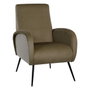 BigBuy Home Fauteuil Noir et Vert