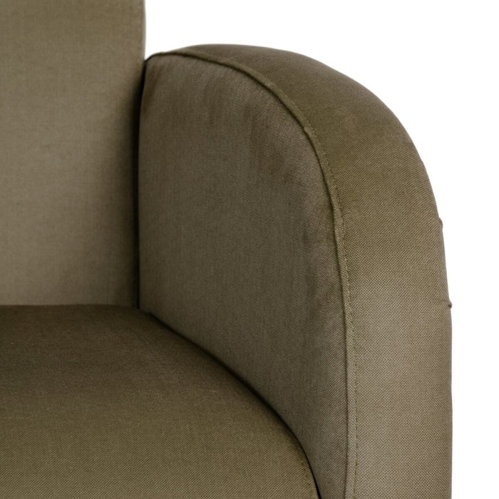 BigBuy Home Fauteuil Noir et Vert