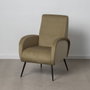 BigBuy Home Fauteuil Noir et Vert