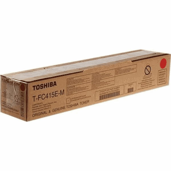 Toshiba 6AJ00000288 Cartouche de toner magenta T-FC415EM compatible pour imprimante Toshiba Toshiba 6AJ00000288 Cartouche de toner magenta T-FC415EM compatible pour imprimante Toshiba