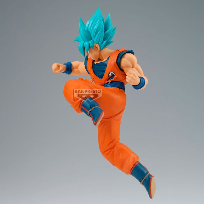 BANPRESTO Figura Match Makers Son Goku Super Saiyan Blue Dragon Ball Super 22cm