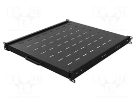 Lanberg Bande coulissante 1U 445x500mm noir