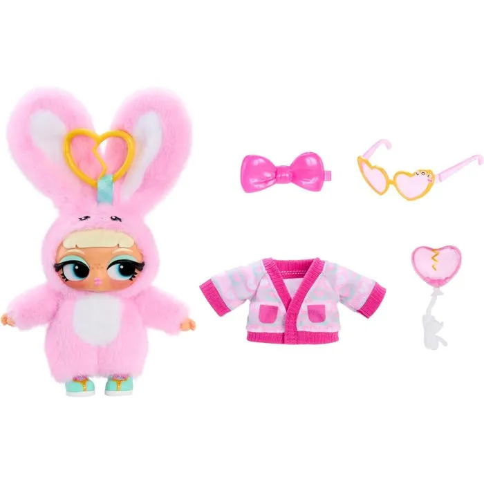 L.O.L. Surprise! Plush Surprise - Peluche avec 7 surprises et porte-clés L.O.L. Surprise! Plush Surprise - Peluche avec 7 surprises et porte-clés