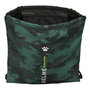 Sac à dos serré par des ficelles Kelme Camo Noir Vert 35 x 40 x 1 cm