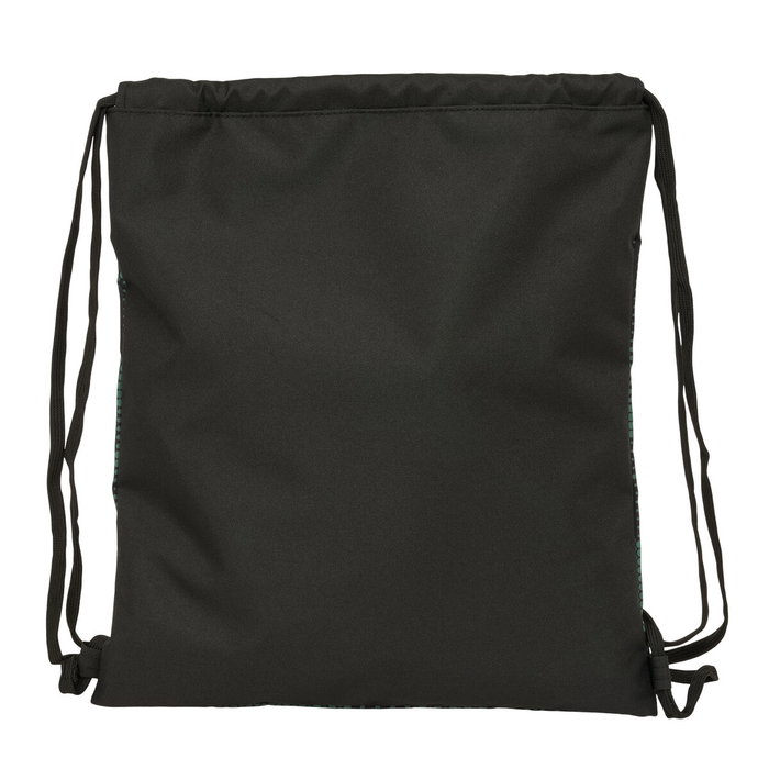 Sac à dos serré par des ficelles Kelme Camo Noir Vert 35 x 40 x 1 cm