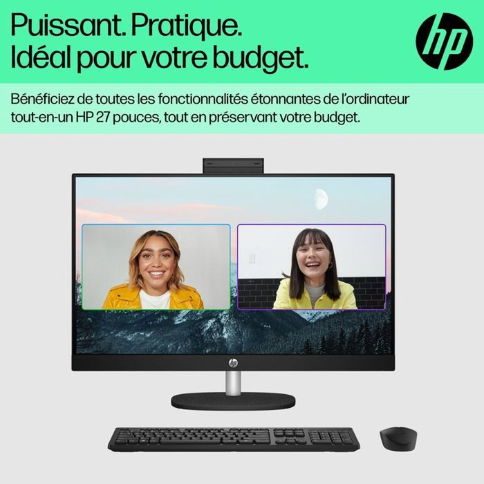 HP 27-cr0061nf PC Tout-en-un 27 pouces FHD Ryzen 5 16Go 512Go SSD HP 27-cr0061nf PC Tout-en-un 27 pouces FHD Ryzen 5 16Go 512Go SSD