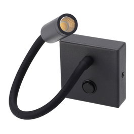 Applique murale de lecture flexible « Vega » 3 W avec puce CREE