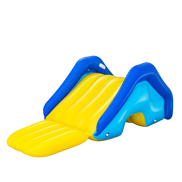 Bestway 52453 - Toboggan gonflable géant avec arroseurs pour piscine - 247 x 124 x 100 cm - Enfants 3 ans et + - Capacité 75 kg