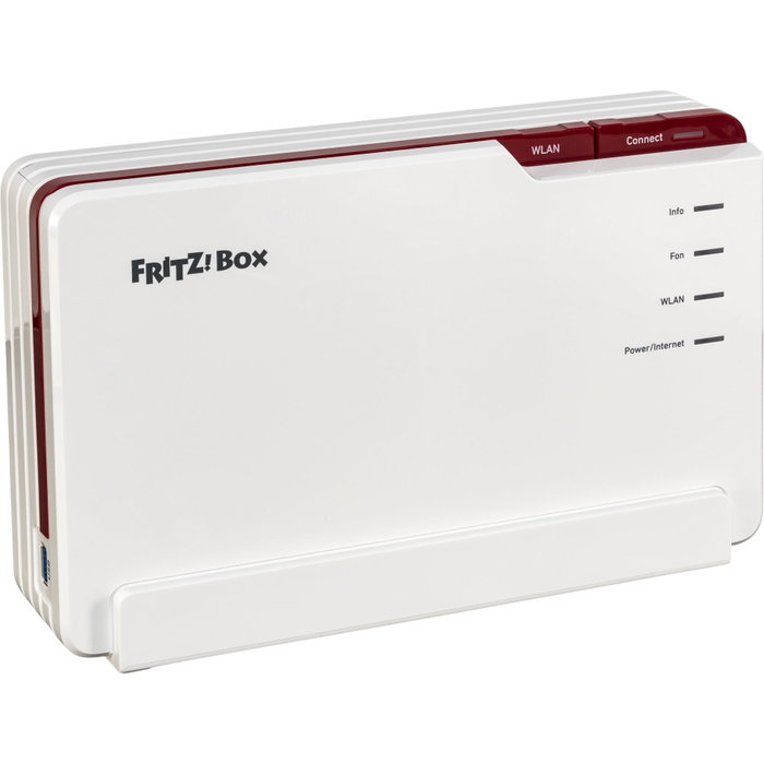 FRITZ!Box 5690 Pro Routeur Wi-Fi 7 pour Fibre et DSL, Blanc / Rouge FRITZ!Box 5690 Pro Routeur Wi-Fi 7 pour Fibre et DSL, Blanc / Rouge