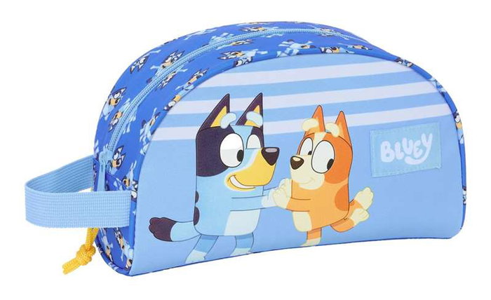 Safta Neceser adaptable pour poussette Bluey "Let's Play" 26 x 16 x 9 cm - Nécessaire de voyage enfant, à partir de 3 ans Safta Neceser adaptable pour poussette Bluey "Let's Play" 26 x 16 x 9 cm - Nécessaire de voyage enfant, à partir de 3 ans