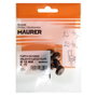 MAURER Patin petit format marron Ø15 (blister 8 unités)