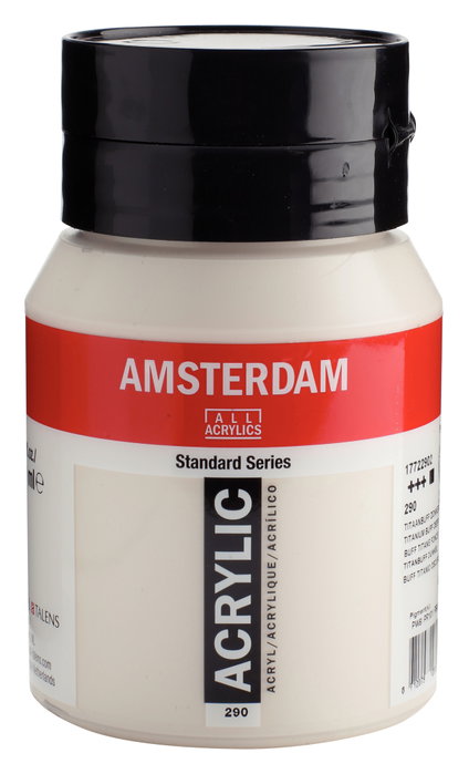 Amsterdam Standard Series Peinture acrylique Buff Titane foncé 290 500 ml Amsterdam Standard Series Peinture acrylique Buff Titane foncé 290 500 ml