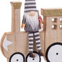 BigBuy Home Décorations de Noël Multicouleur Train 17,5 x 2 x 18 cm