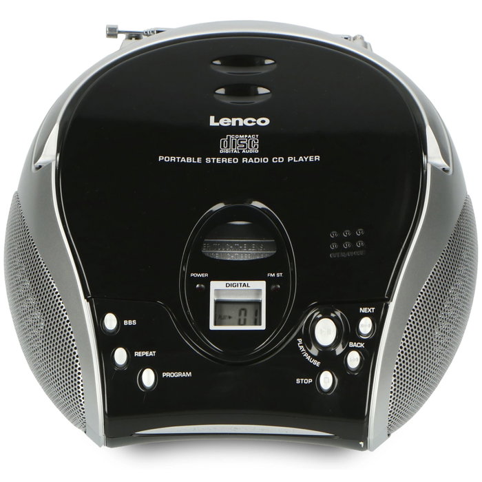 Lenco SCD-24 Noir / Argent Lenco SCD-24 Noir / Argent