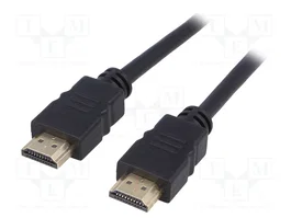 AKYGA Câble HDMI 4K UHD 2160p 5m noir