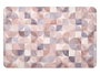 Kinvara Tapis de Cuisine Mosaique Tons Terre 40x60 cm en Polyester (Set de 24)
