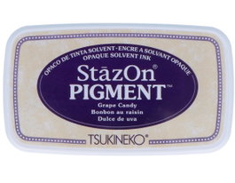 Tsukineko Almohadilla STAZON PIGMENT Lila opaco 76x35mm