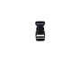 Innspiro Lot de 5 broches doubles en plastique noir 15 mm
