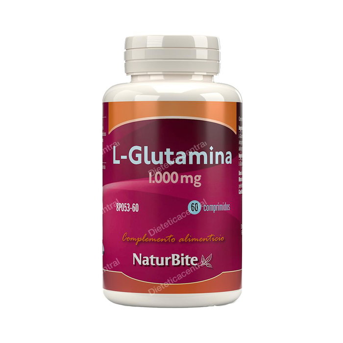 NATURBITE L-Glutamine 1000mg, 60 capsules NATURBITE L-Glutamine 1000mg, 60 capsules