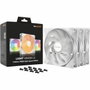 be quiet! Light Wings LX White 140mm PWM High-Speed Triple-Pack (3 unités) white
