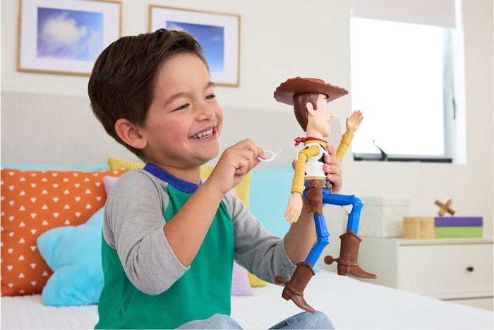 Mattel Figurine Deluxe Woody Toy Story 5 Disney Pixar 30 cm Mattel Figurine Deluxe Woody Toy Story 5 Disney Pixar 30 cm