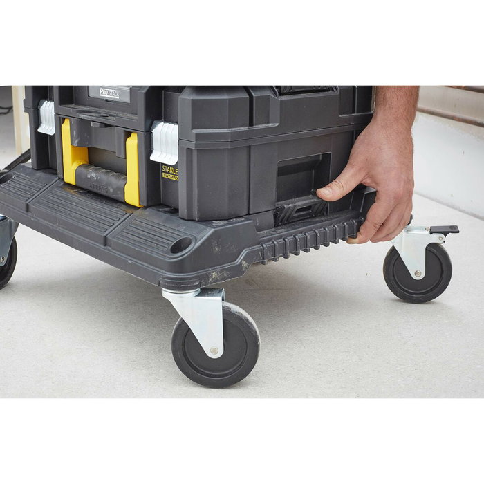 Stanley Module à roulettes Tstak-Fatmax Noir