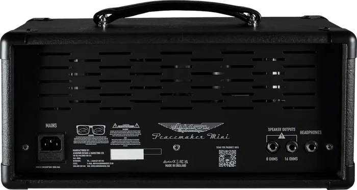 ASHDOWN Peacemaker 2W Tête d'Ampli Guitare Made In UK