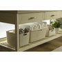 Curver Corbeille à linge Jute 46 L Beige
