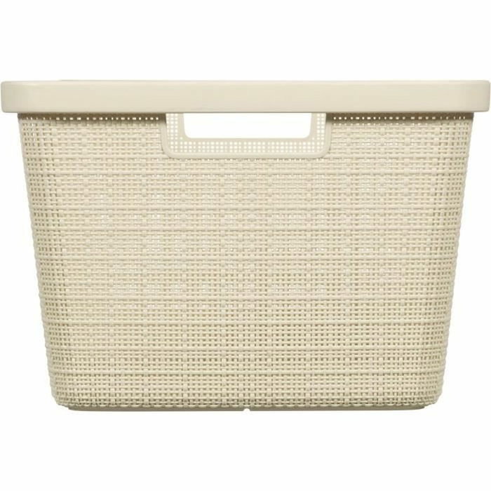 Curver Corbeille à linge Jute 46 L Beige Curver Corbeille à linge Jute 46 L Beige