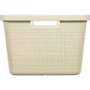 Curver Corbeille à linge Jute 46 L Beige